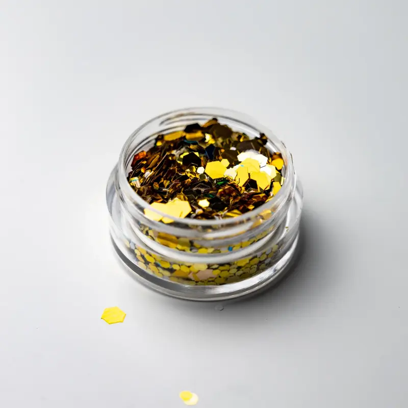 2443-800x800 Chunky Shiny Gold Glitter