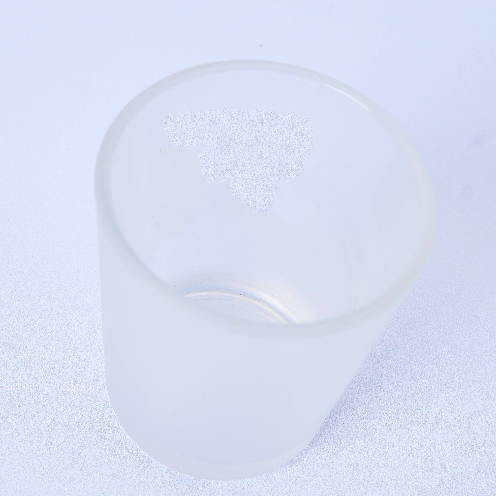 10273 9cl Frosted Candle Glass - Box of 6