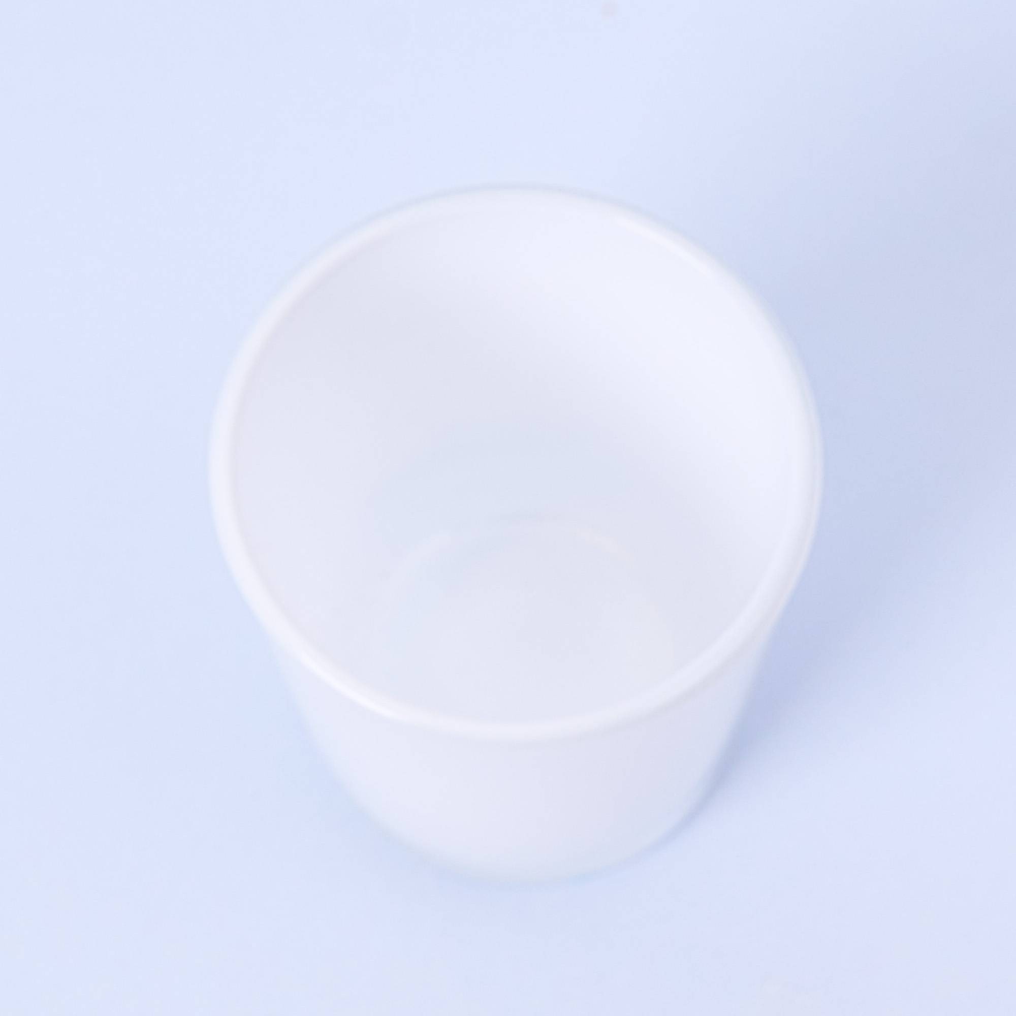 10283 9cl Gloss White Candle Glass - Box of 6
