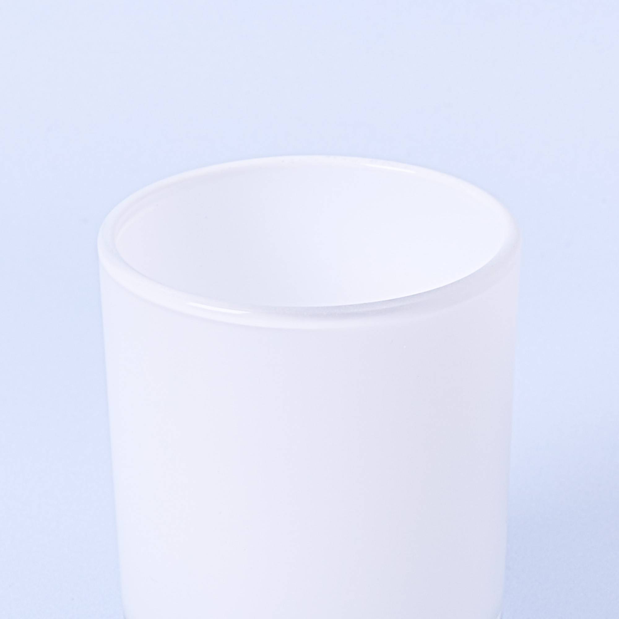 10295 20cl Gloss White Candle Glass - Box of 6