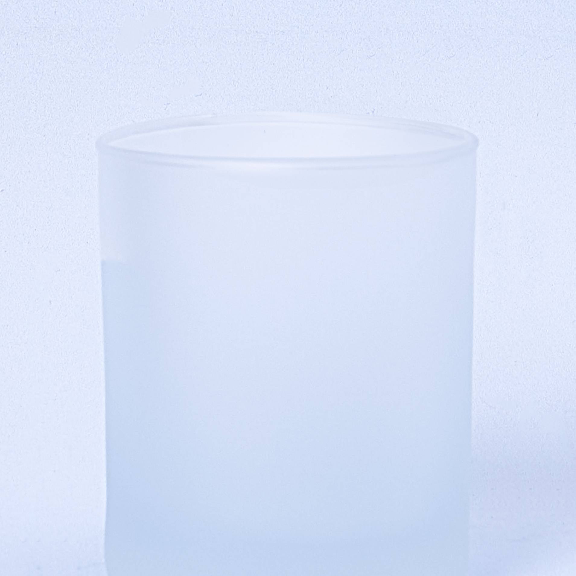 11015 Karen 20cl Frosted Candle Glass - Box of 6