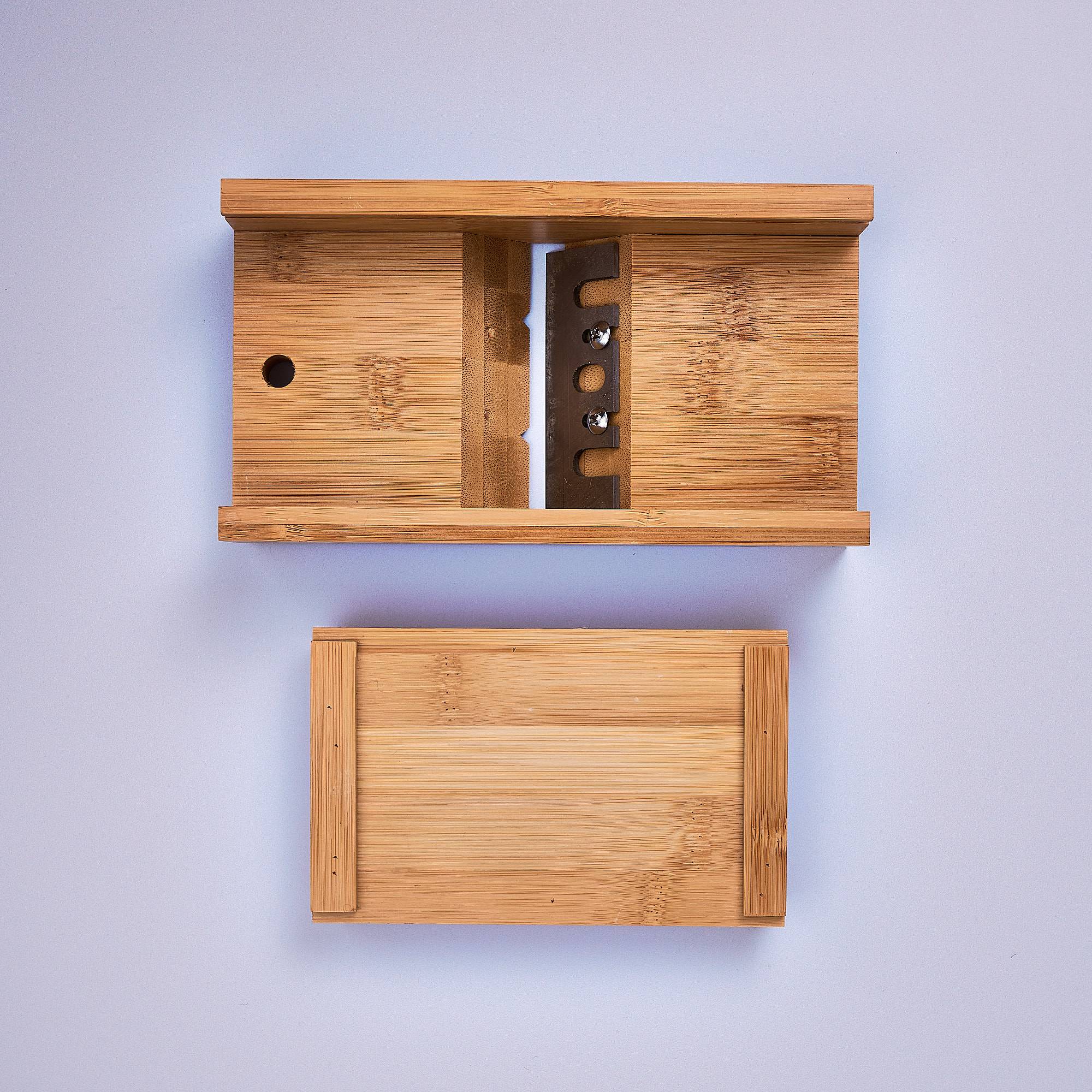 9030 Edging & Bevelling Tool, Wooden - Two Parts