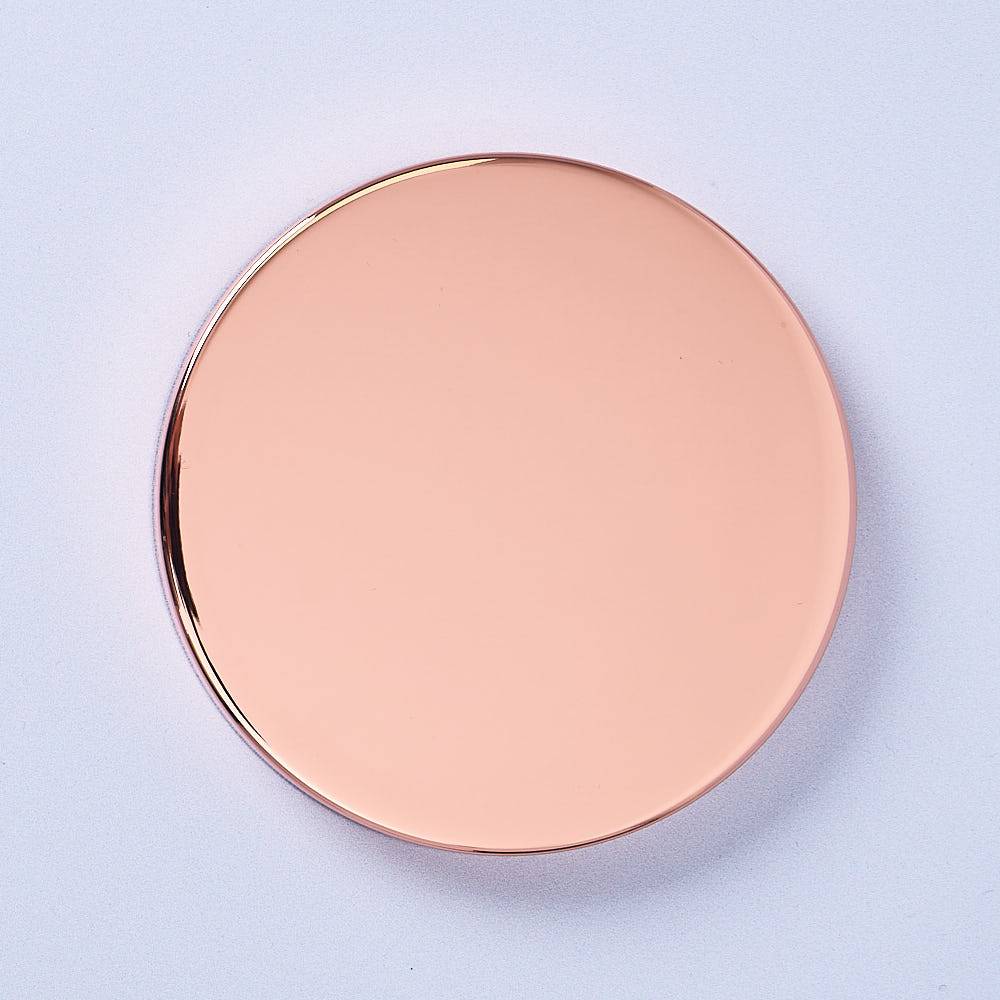 9440 55cl Steel Rose Gold Candle Lid - Box of 6