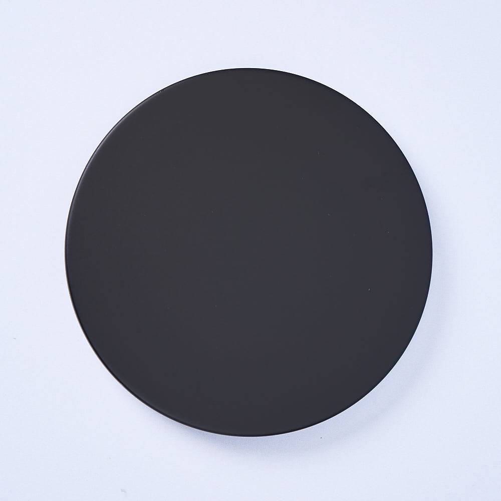 9446 55cl Steel Black Candle Lid - Box of 6