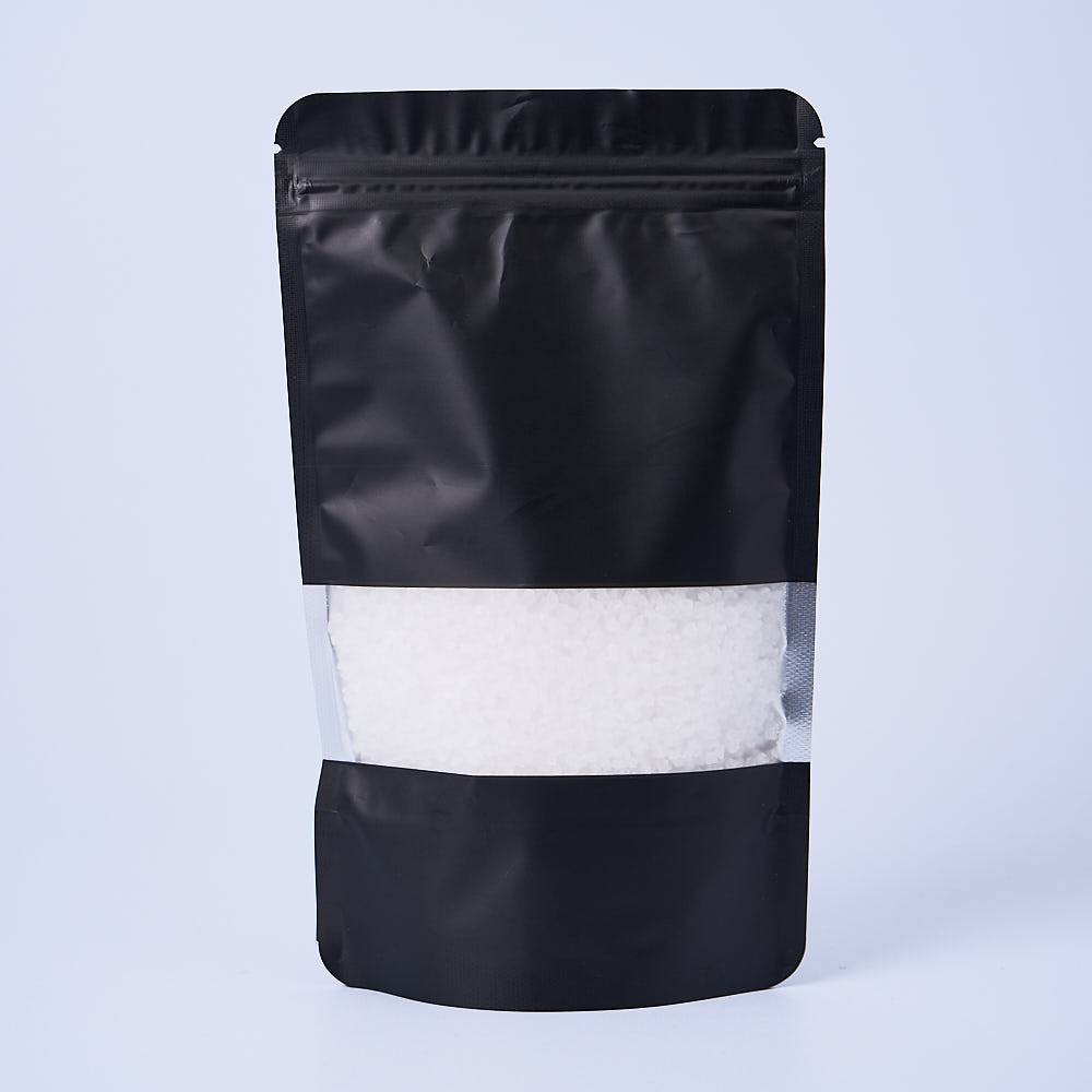 9941 Resealable PET Bag With Window, Large (Black) - Bag of 10