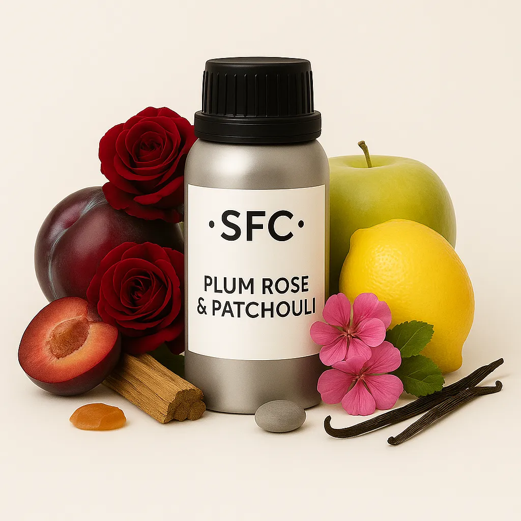 Plum Rose & Patchouli Plum Rose & Patchouli Fragrance Oil