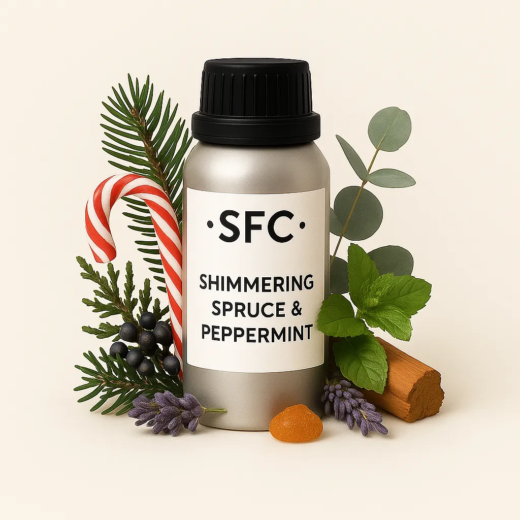 Shimmering Spruce & Peppermint Shimmering Spruce & Peppermint Fragrance Oil