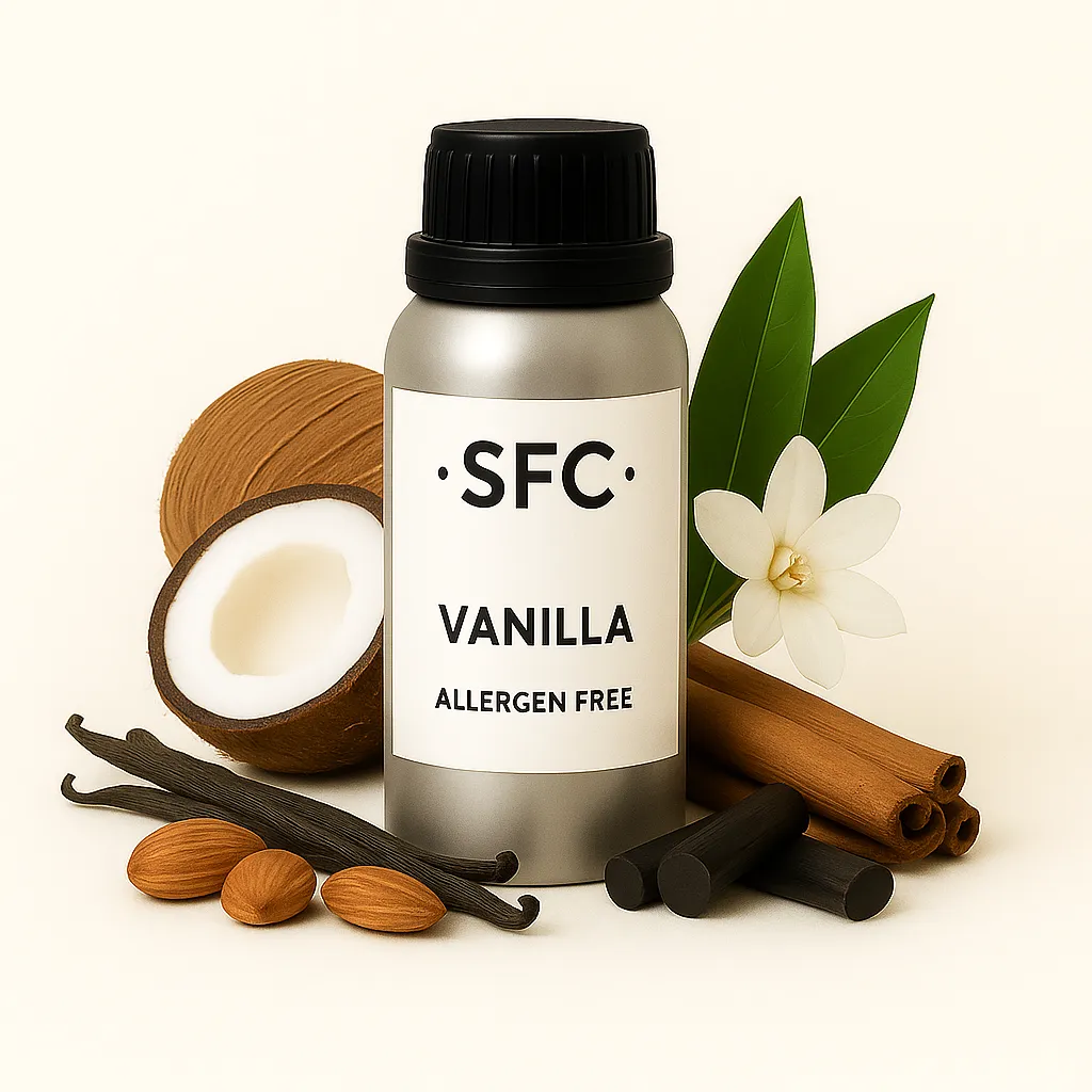Vanilla (Allergen Free) Vanilla Fragrance Oil (Allergen Free)