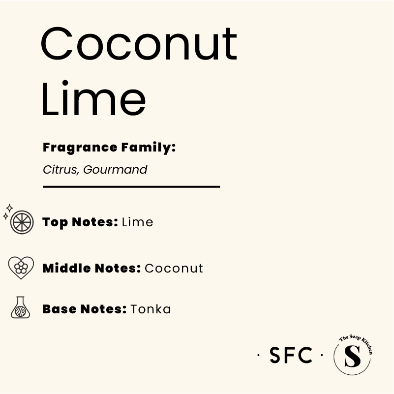 Coconut Lime Fragrance Oil Coconut & Lime Fragrance Oil