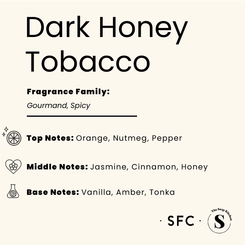 Dark Honey And Tobacco Fragrance Oil Dark Honey & Tobacco Fragrance Oil