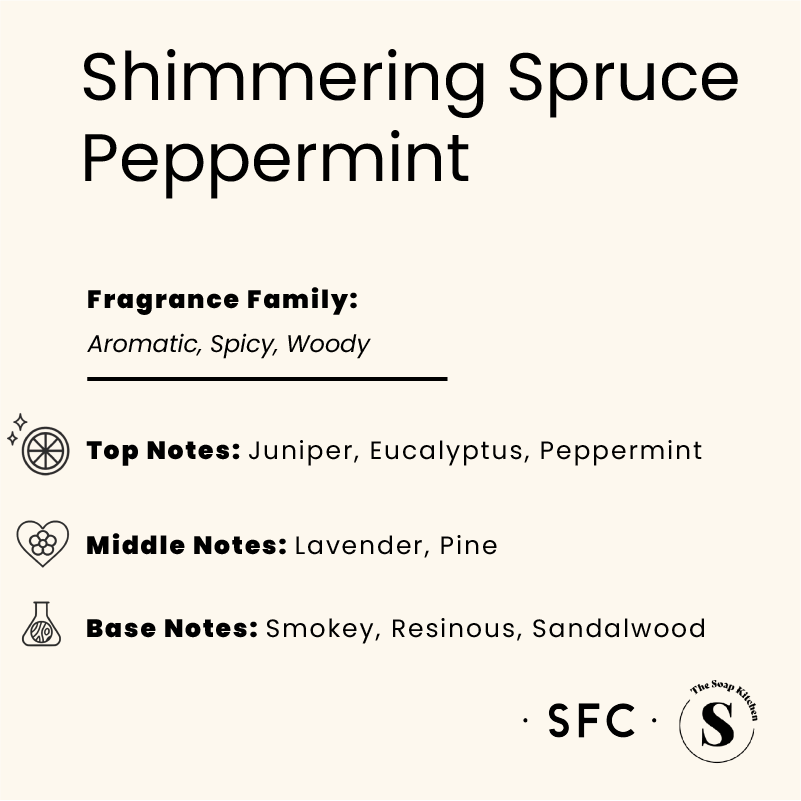 Shimmering Spruce Peppermint Fragrance Oil V2 Shimmering Spruce & Peppermint Fragrance Oil