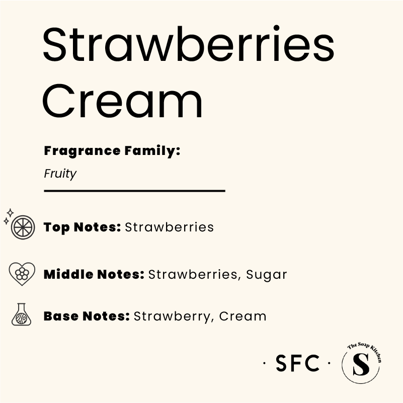 Strawberries Cream Fragrance Oil Strawberries & Cream Fragrance Oil