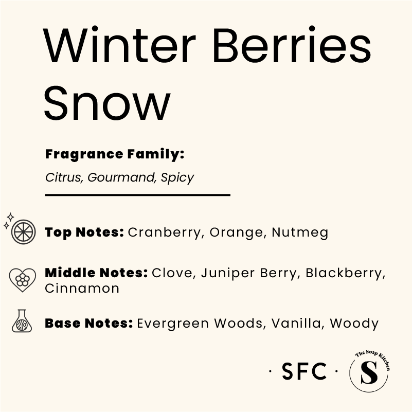 Winter Berries Snow Fragrance Oil Winter Berries & Snow Fragrance Oil