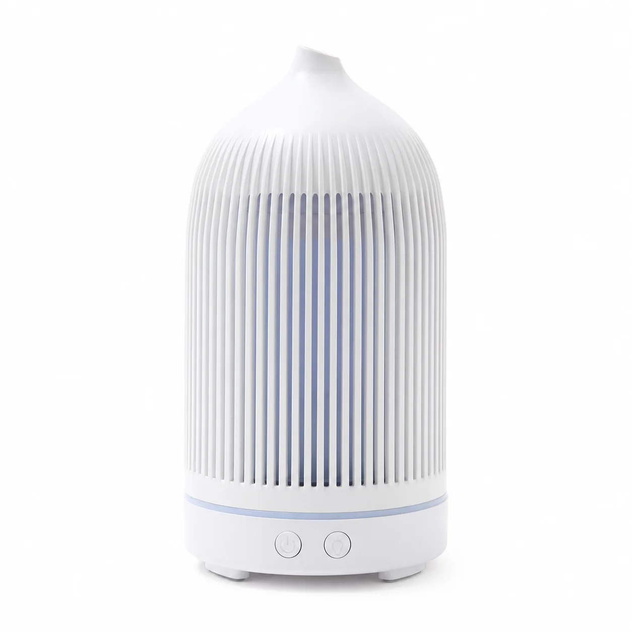 White Plastic Ribbed Electric Aroma Diffuser White Plastic Ribbed Electric Aroma Diffuser