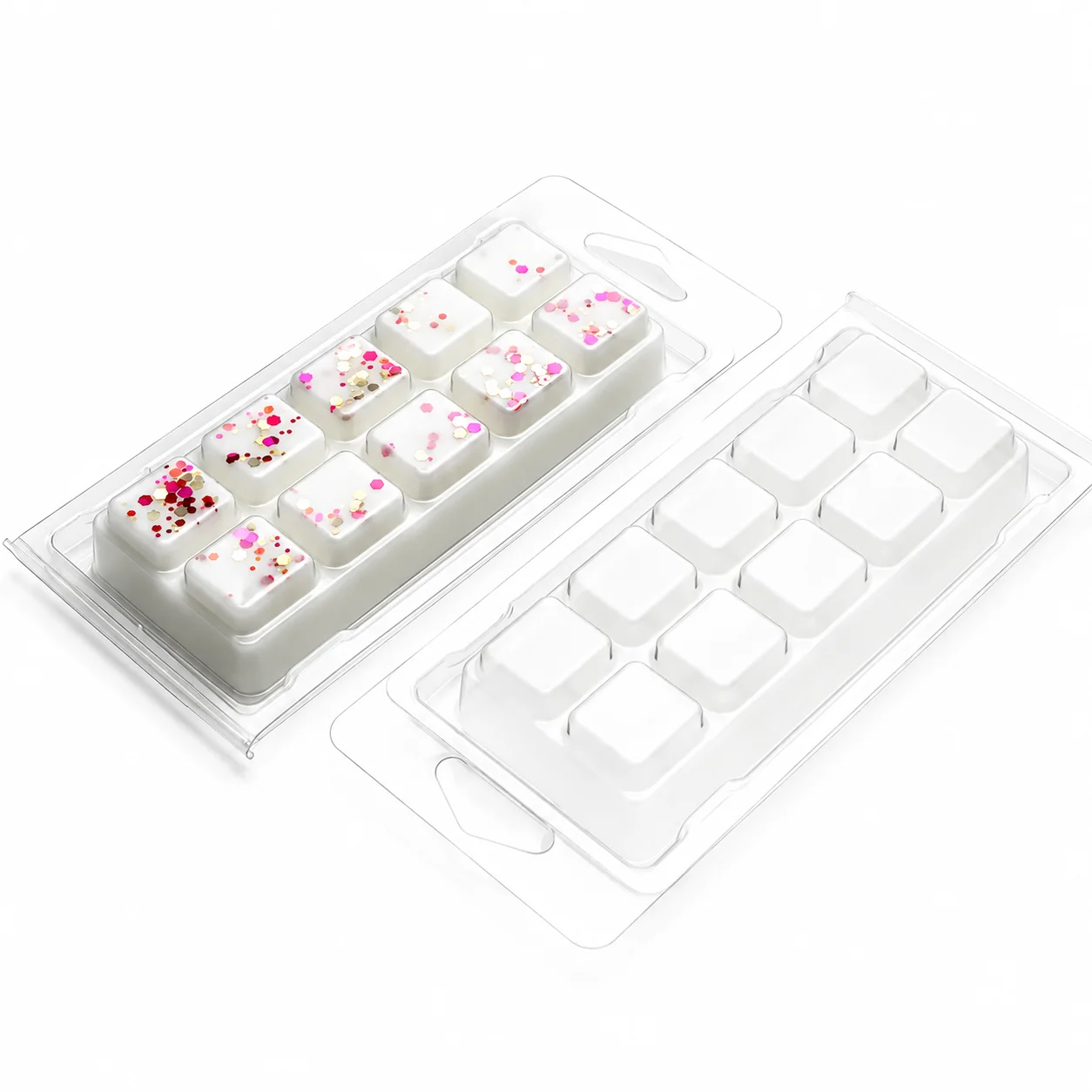 10 Segment Square Snap Bar Clamshell 10 Segment Square Snap Bar Clamshell