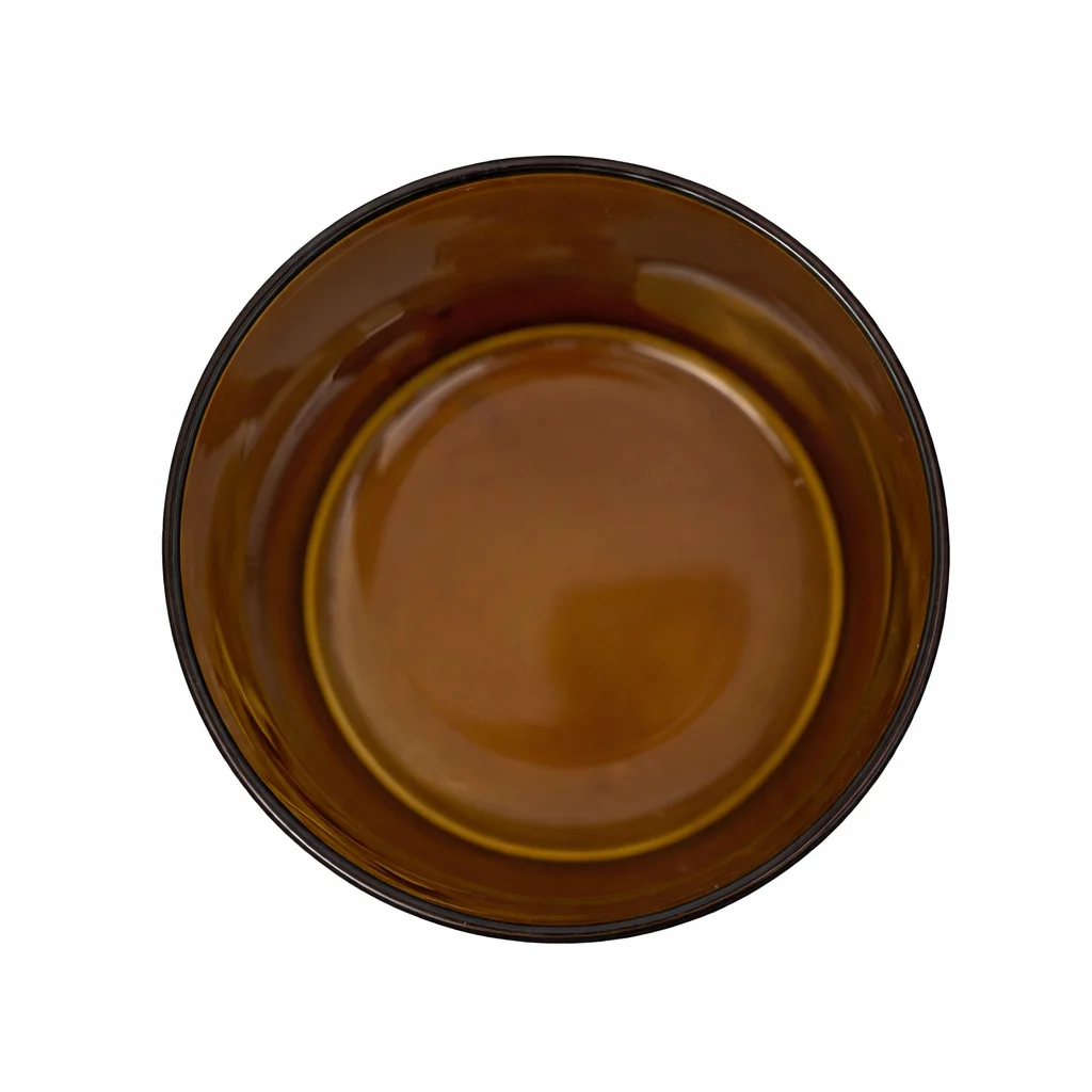 Karen 20cl Amber Candle Glass Karen 20cl Amber Candle Glass
