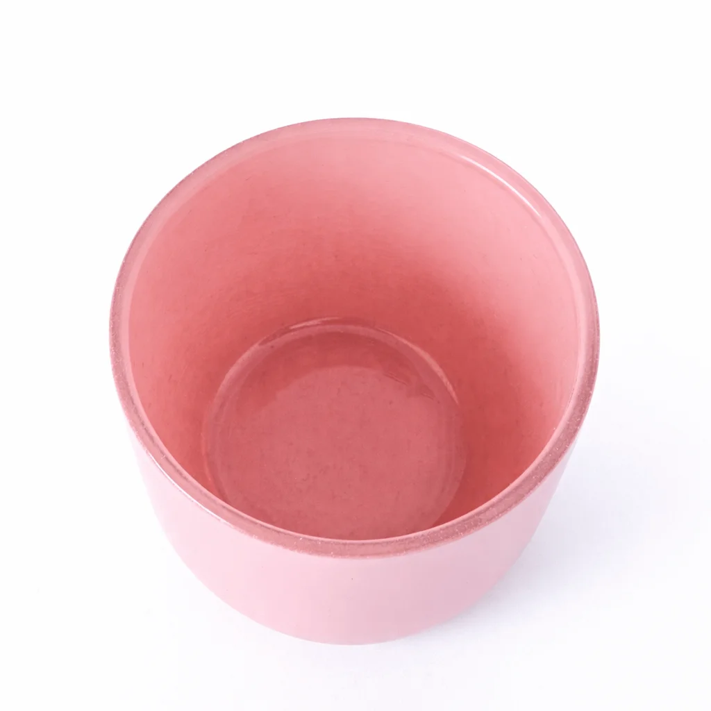 Karen 20cl Curved Matte Pink Glass Karen 20cl Curved Matte Pink Glass