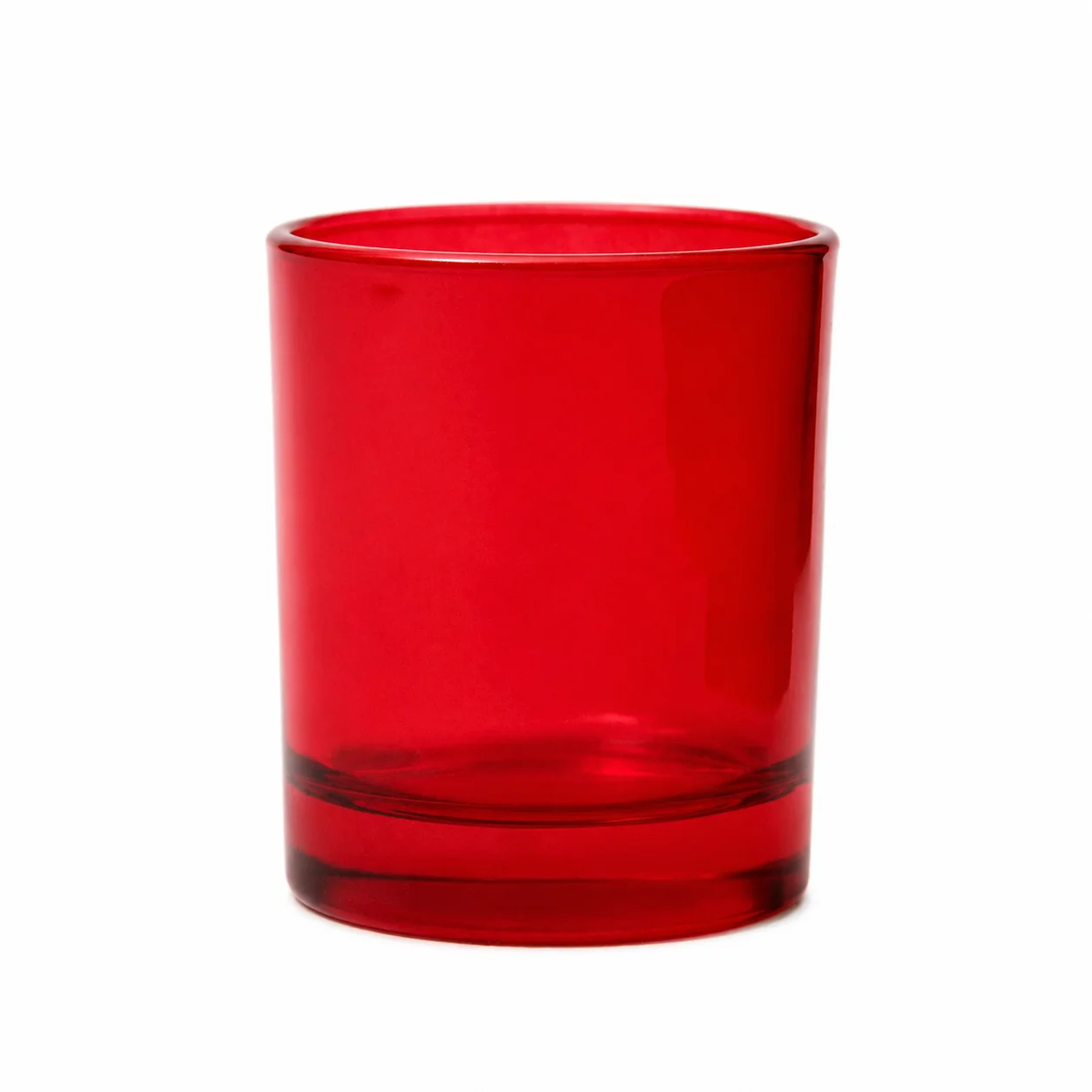 20cl Red Candle Glass 20cl Red Candle Glass