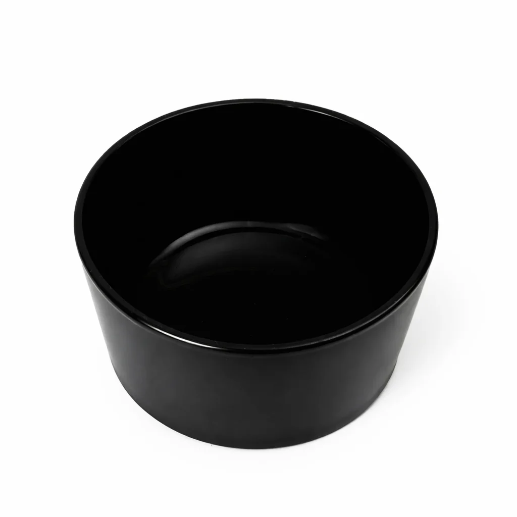 55cl Matte Black Candle Glass 55cl Matte Black Candle Glass