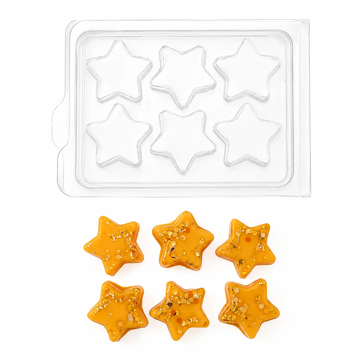 6 Segment Star Wax Melt Clamshell 6 Segment Star Wax Melt Clamshell