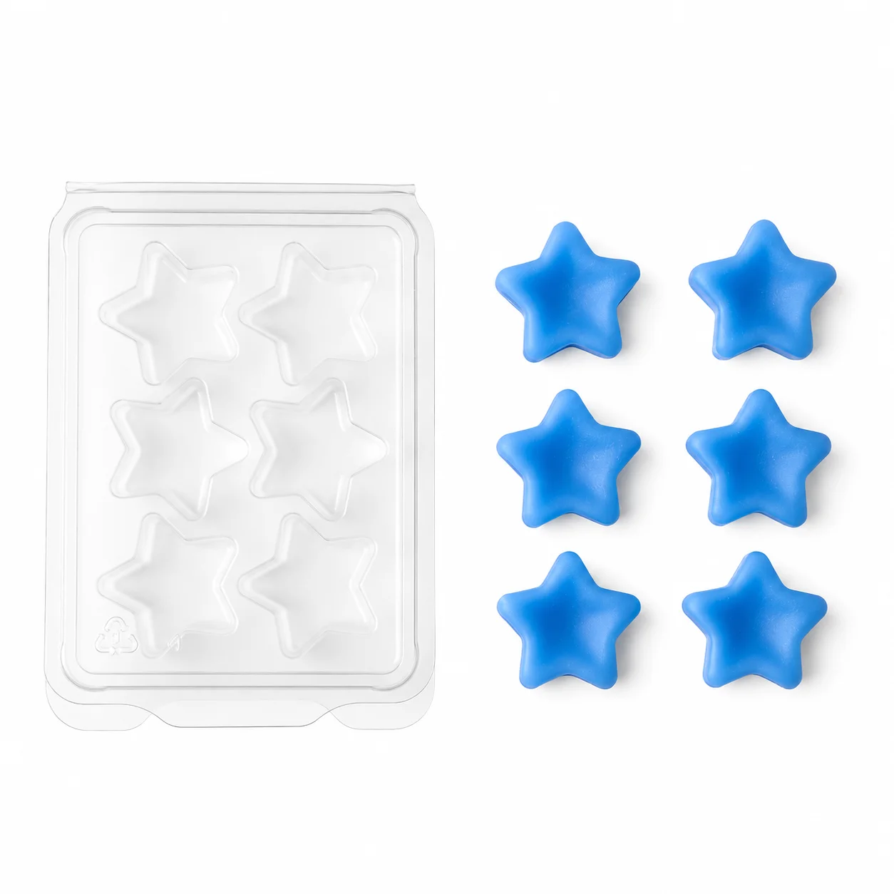 6 Segment Star Wax Melt Clamshell 6 Segment Star Wax Melt Clamshell