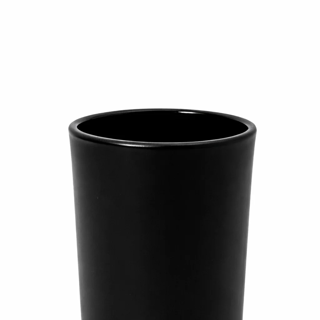 Meredith 9cl Matte Black Candle Glass Meredith 9cl Matte Black Candle Glass