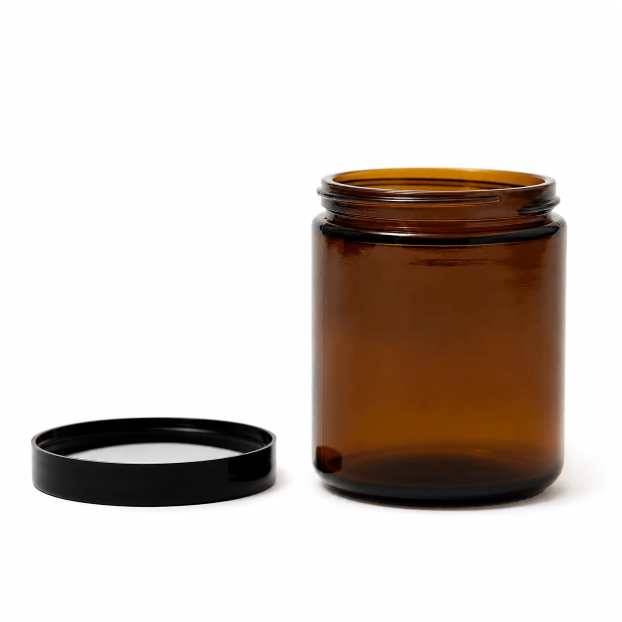 Amber Glass Jar With Lid 20cl Amber Glass Jar With Lid 20cl
