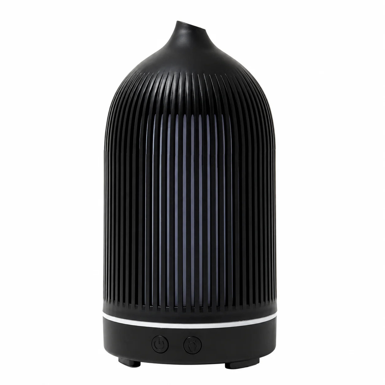 Black Plastic Ribbed Electric Aroma Diffuser Black Plastic Ribbed Electric Aroma Diffuser
