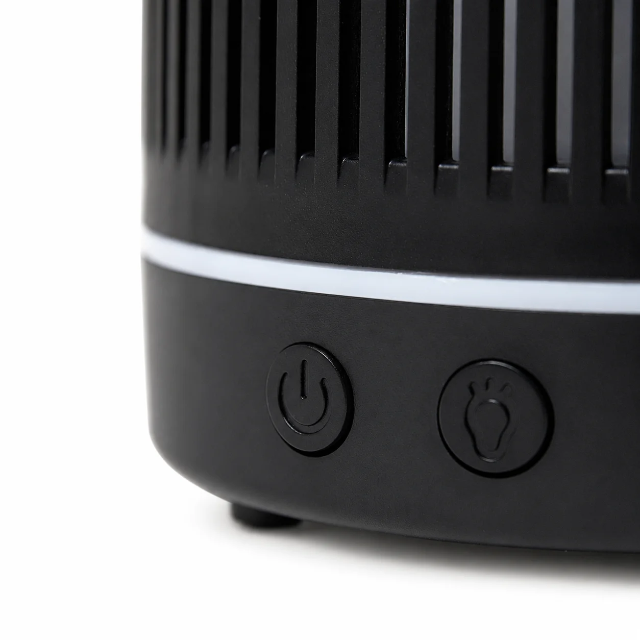 Black Plastic Ribbed Electric Aroma Diffuser Black Plastic Ribbed Electric Aroma Diffuser