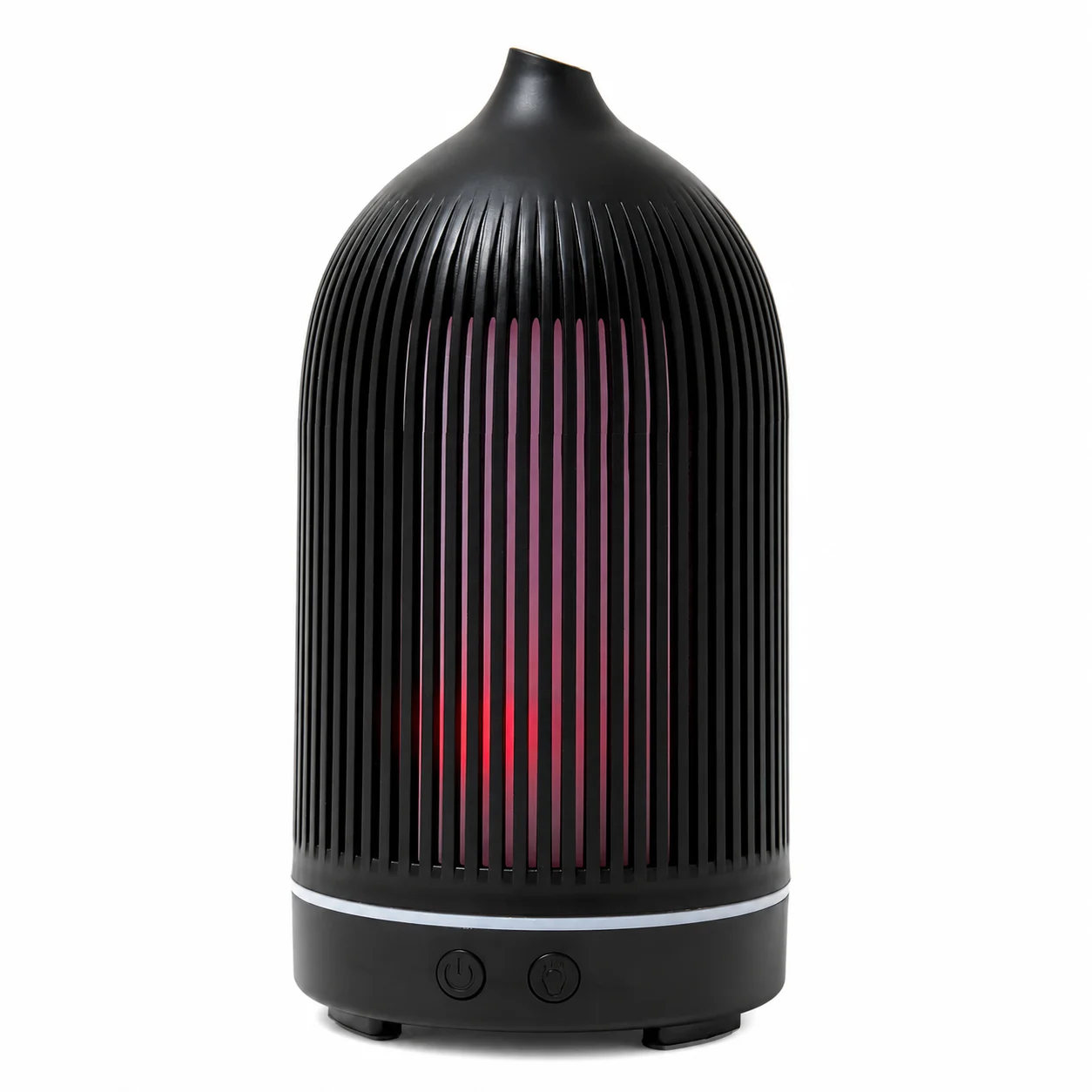 Black Plastic Ribbed Electric Aroma Diffuser Black Plastic Ribbed Electric Aroma Diffuser