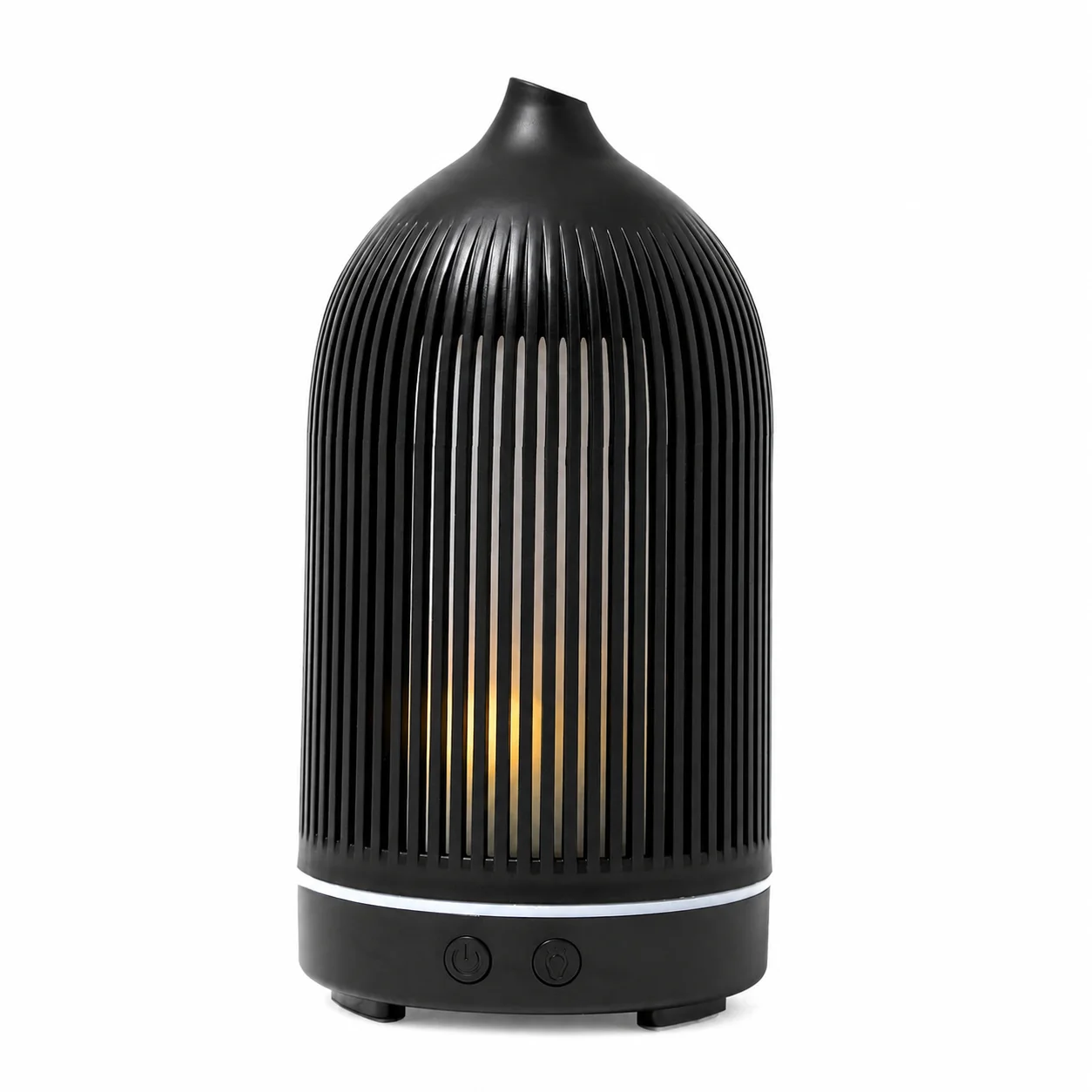 Black Plastic Ribbed Electric Aroma Diffuser Black Plastic Ribbed Electric Aroma Diffuser
