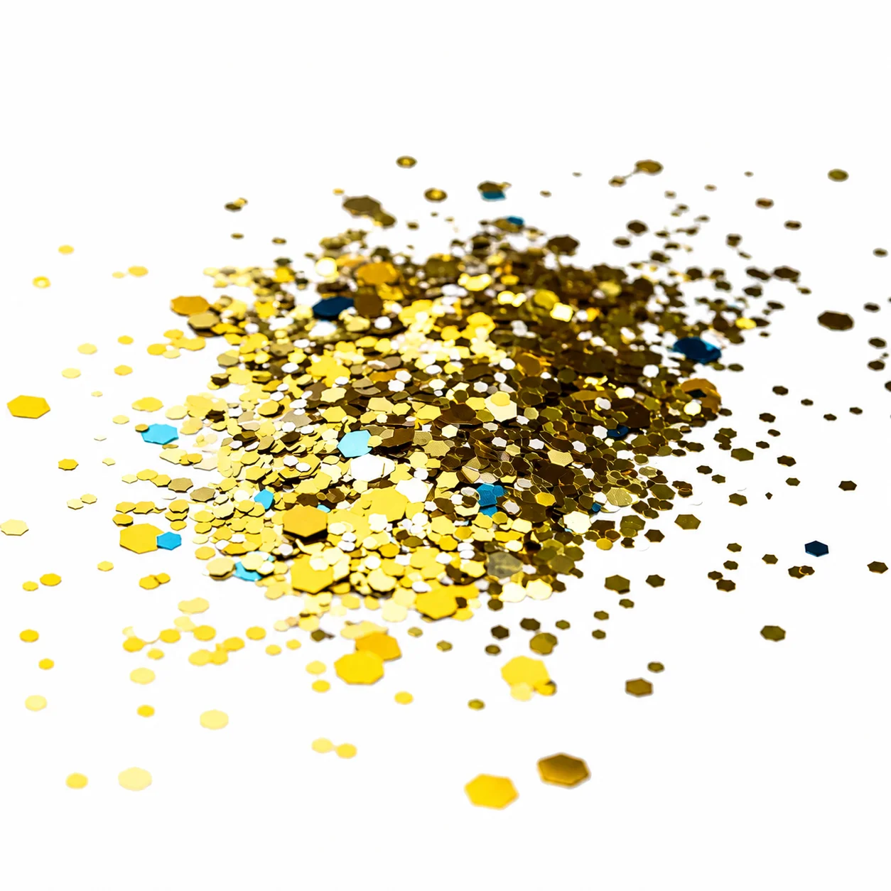 Chunky Shiny Gold Glitter Chunky Shiny Gold Glitter