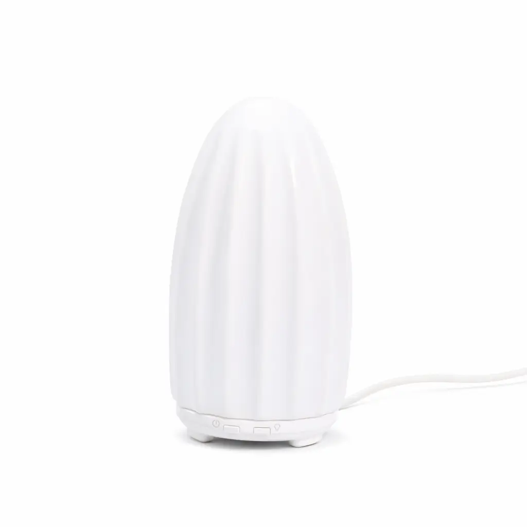 Electric White Ceramic Diffuser - Tall Waves Electric White Ceramic Diffuser - Tall Waves