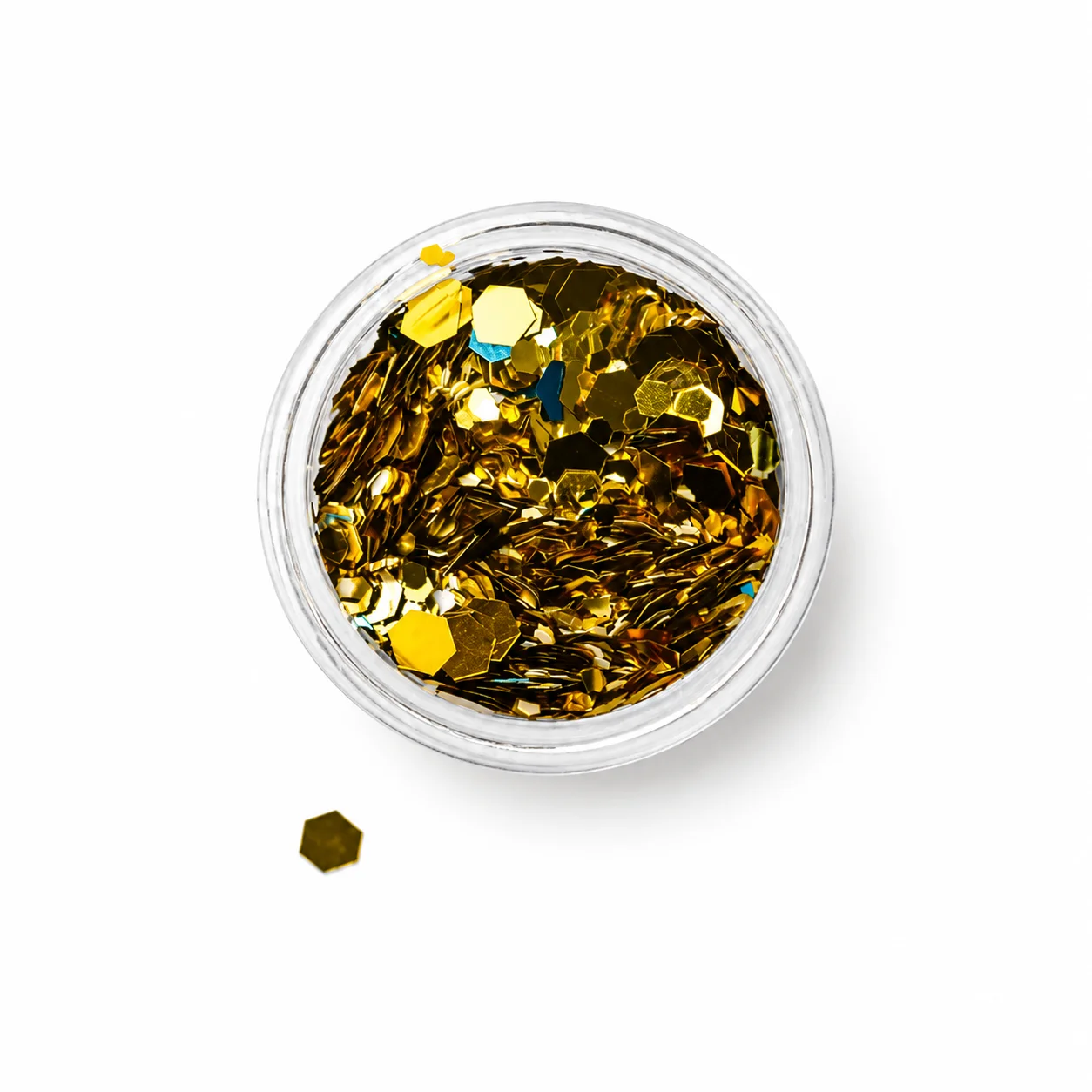 Chunky Shiny Gold Glitter Chunky Shiny Gold Glitter