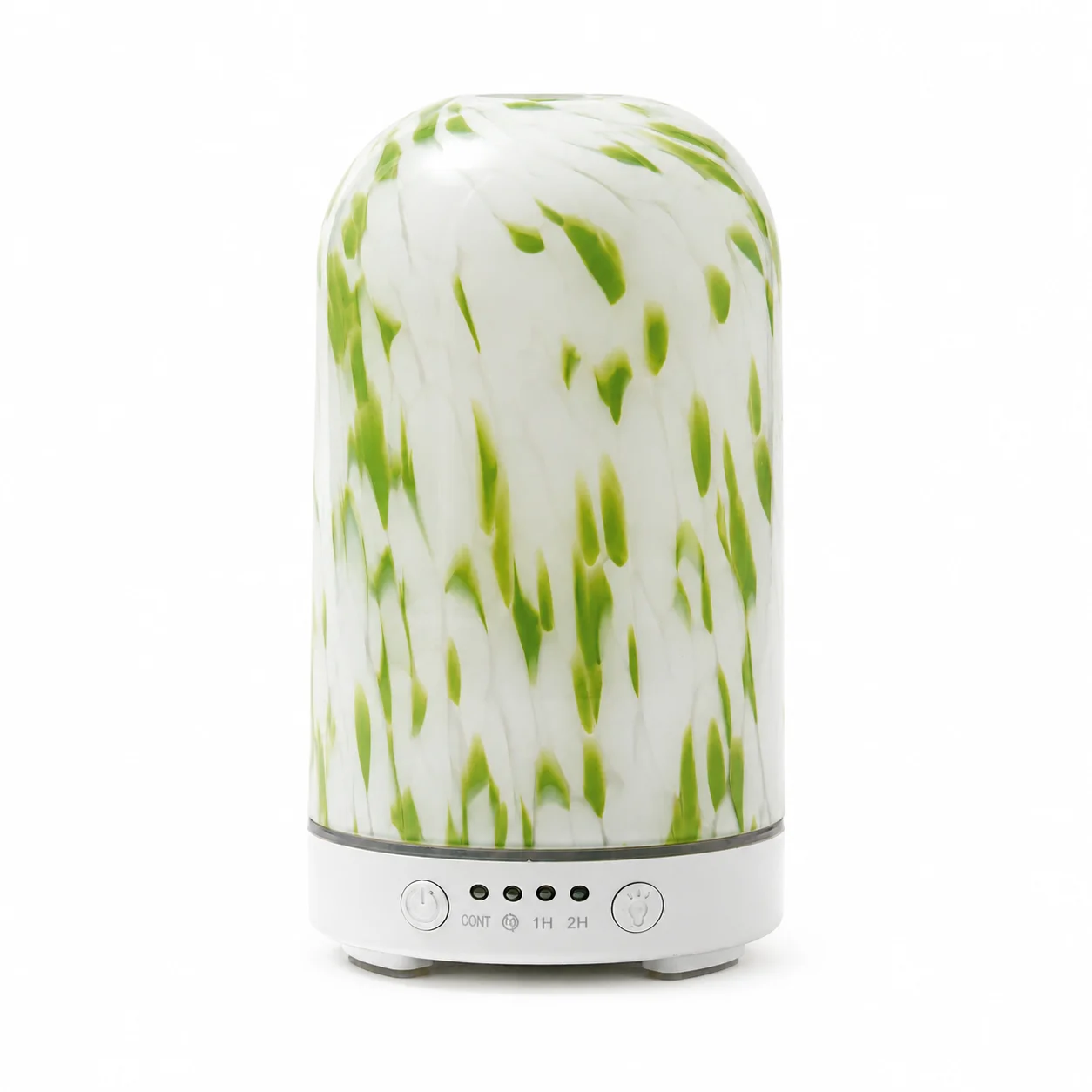 Green Confetti Glass Electric Aroma Diffuser Green Confetti Glass Electric Aroma Diffuser