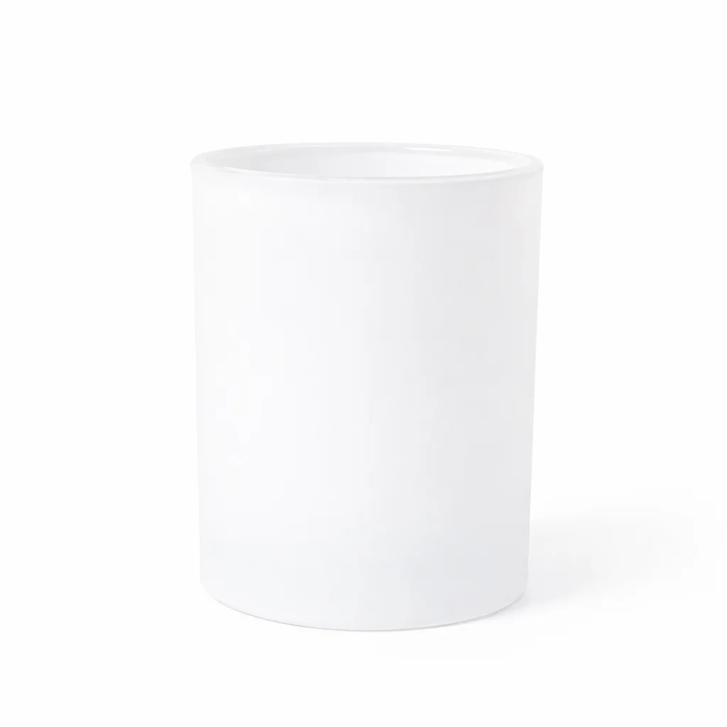 Karen 30cl Matte White Candle Glass Karen 30cl Matte White Candle Glass
