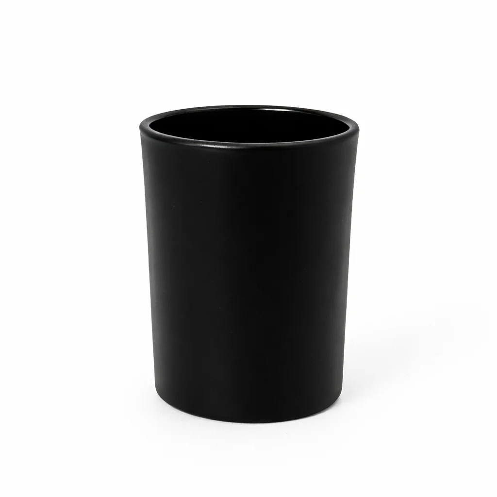 Meredith 9cl Matte Black Candle Glass Meredith 9cl Matte Black Candle Glass