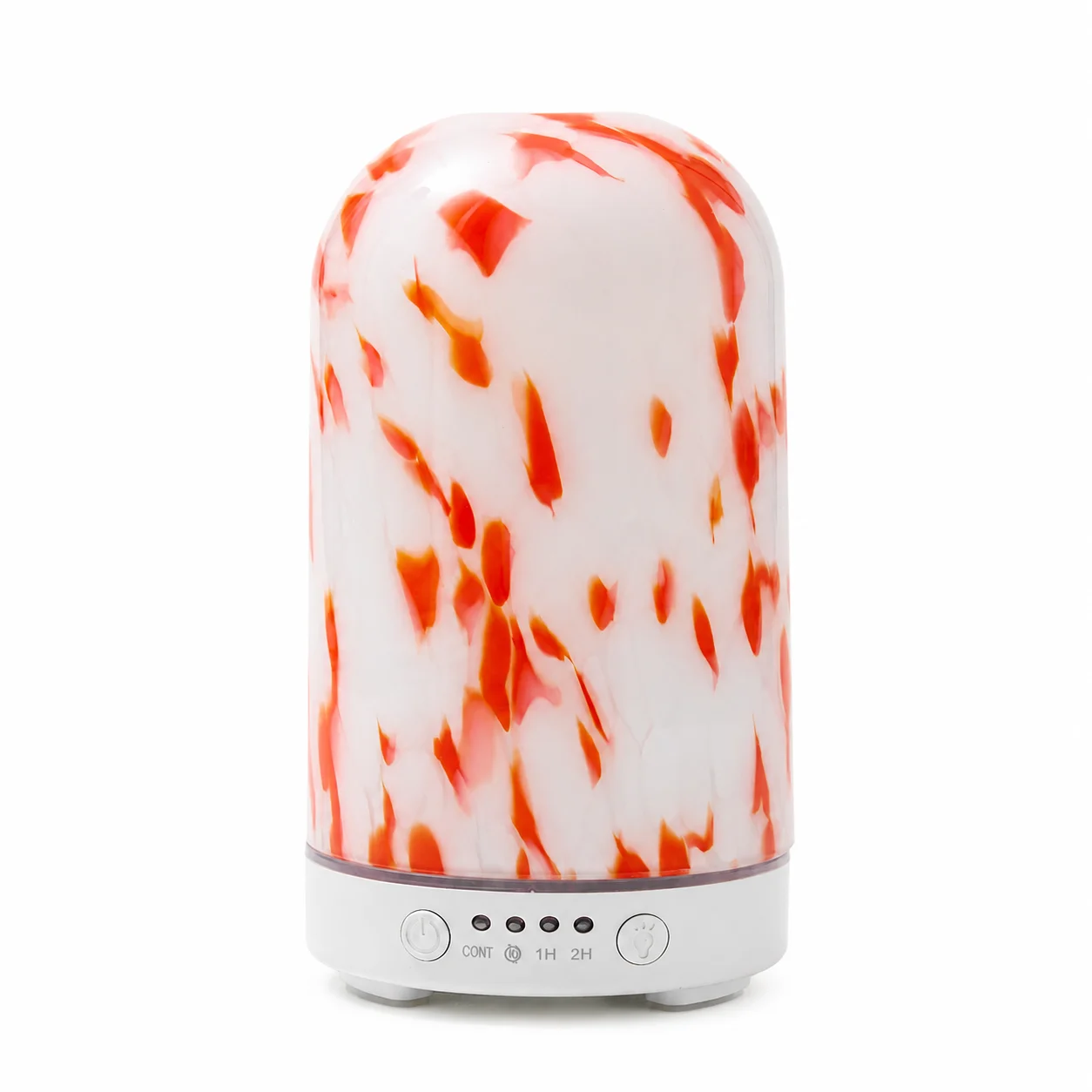 Orange Confetti Glass Electric Aroma Diffuser Orange Confetti Glass Electric Aroma Diffuser