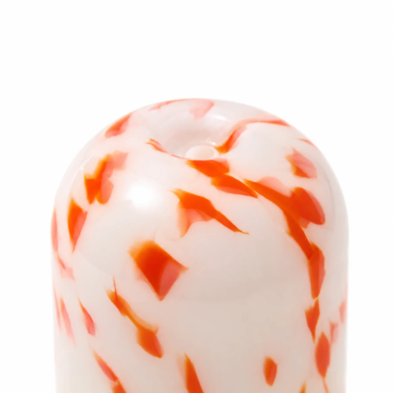 Orange Confetti Glass Electric Aroma Diffuser Orange Confetti Glass Electric Aroma Diffuser
