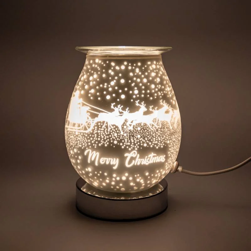 Wax Warmer Christmas Scene Lamp Wax Warmer Christmas Scene Lamp