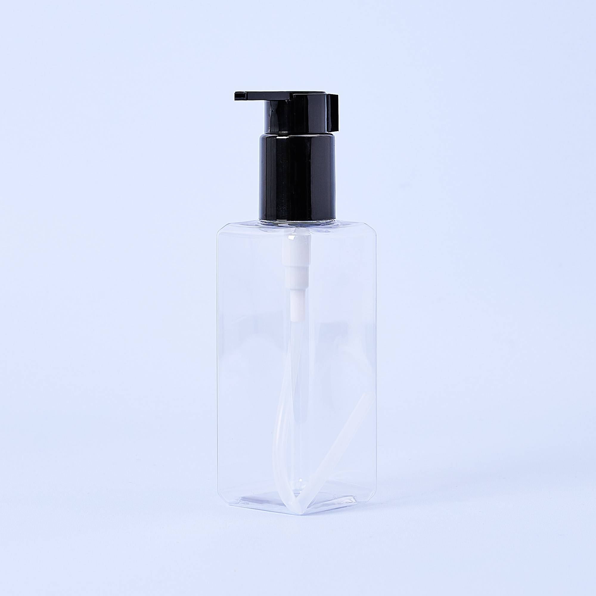 10083 200ml PET Clear Bottle With Pump - Box of 10