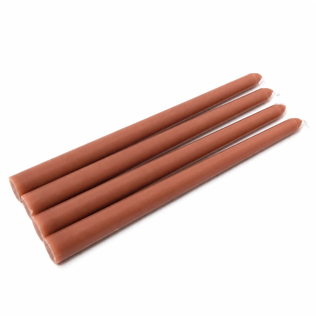 Brown Tapered Candles Brown Tapered Candles