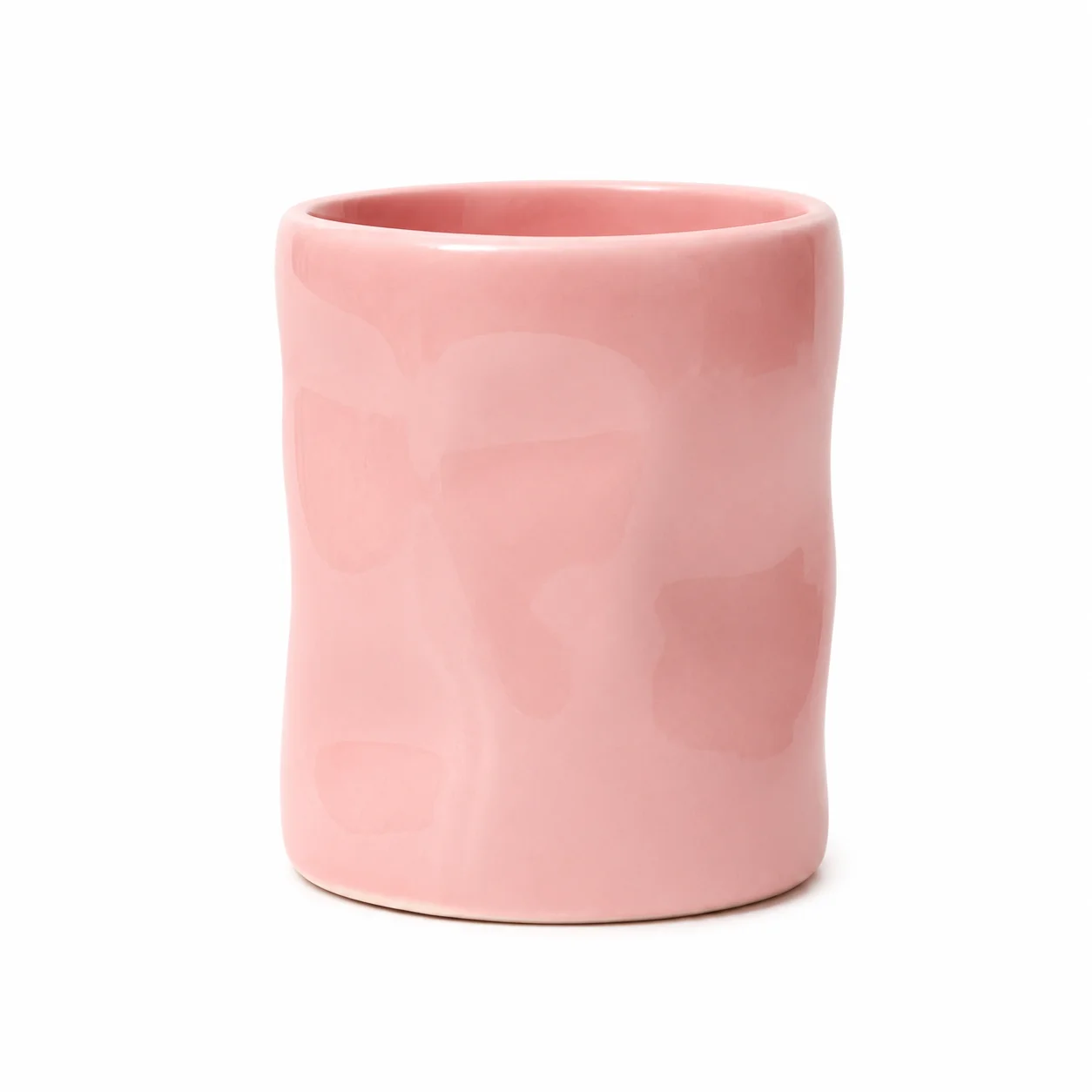 200ml Pink Ceramic Wave Jar 200ml Pink Ceramic Wave Jar