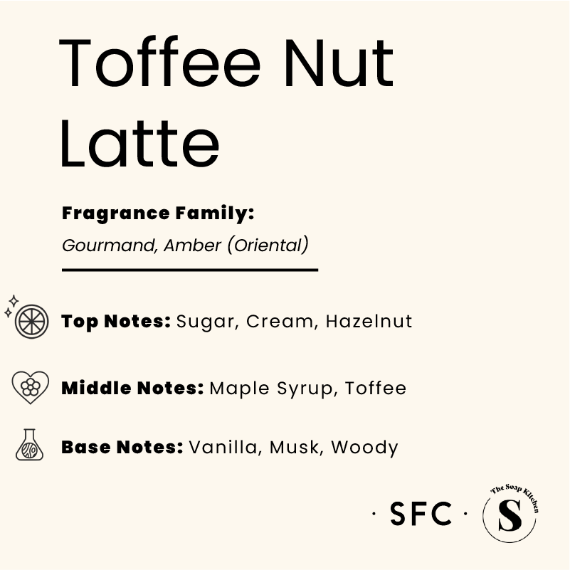 Toffee Nut Latte Fragrance Oil Toffee Nut Latte Fragrance Oil