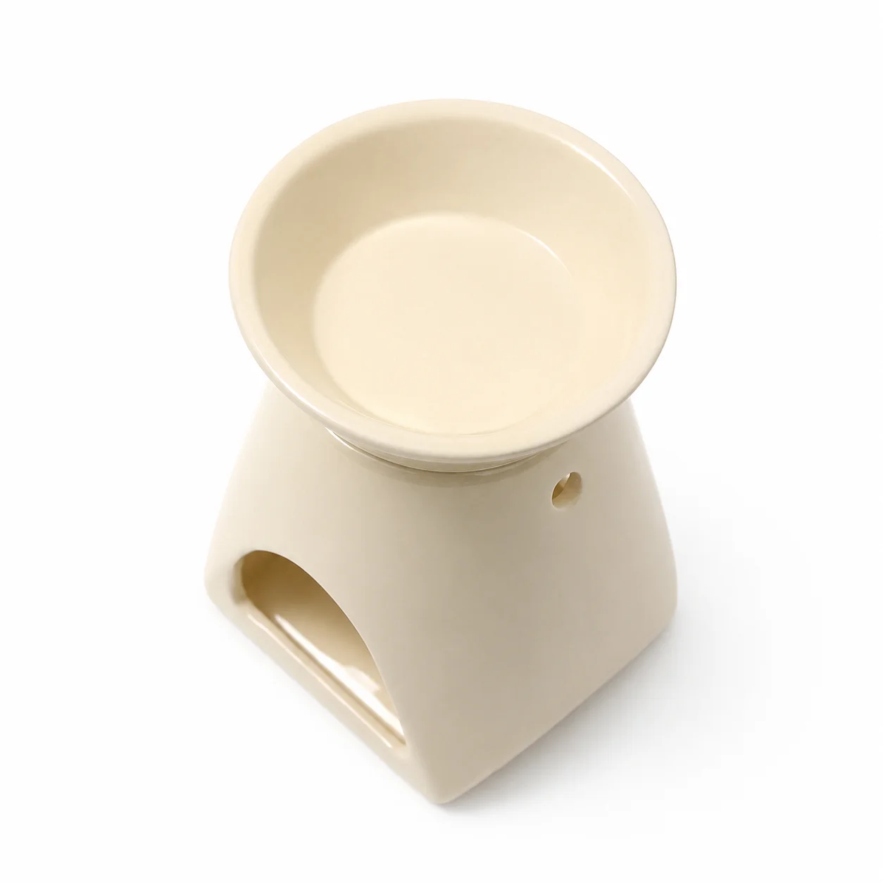 Beige Tapered Ceramic 2 Piece Burner Beige Tapered Ceramic 2 Piece Burner