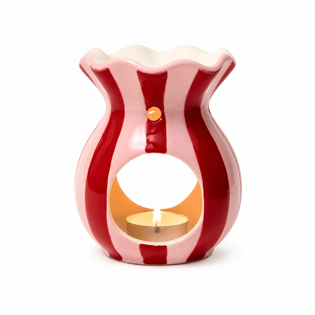 Pink Striped Ripple Burner Pink Striped Ripple Burner