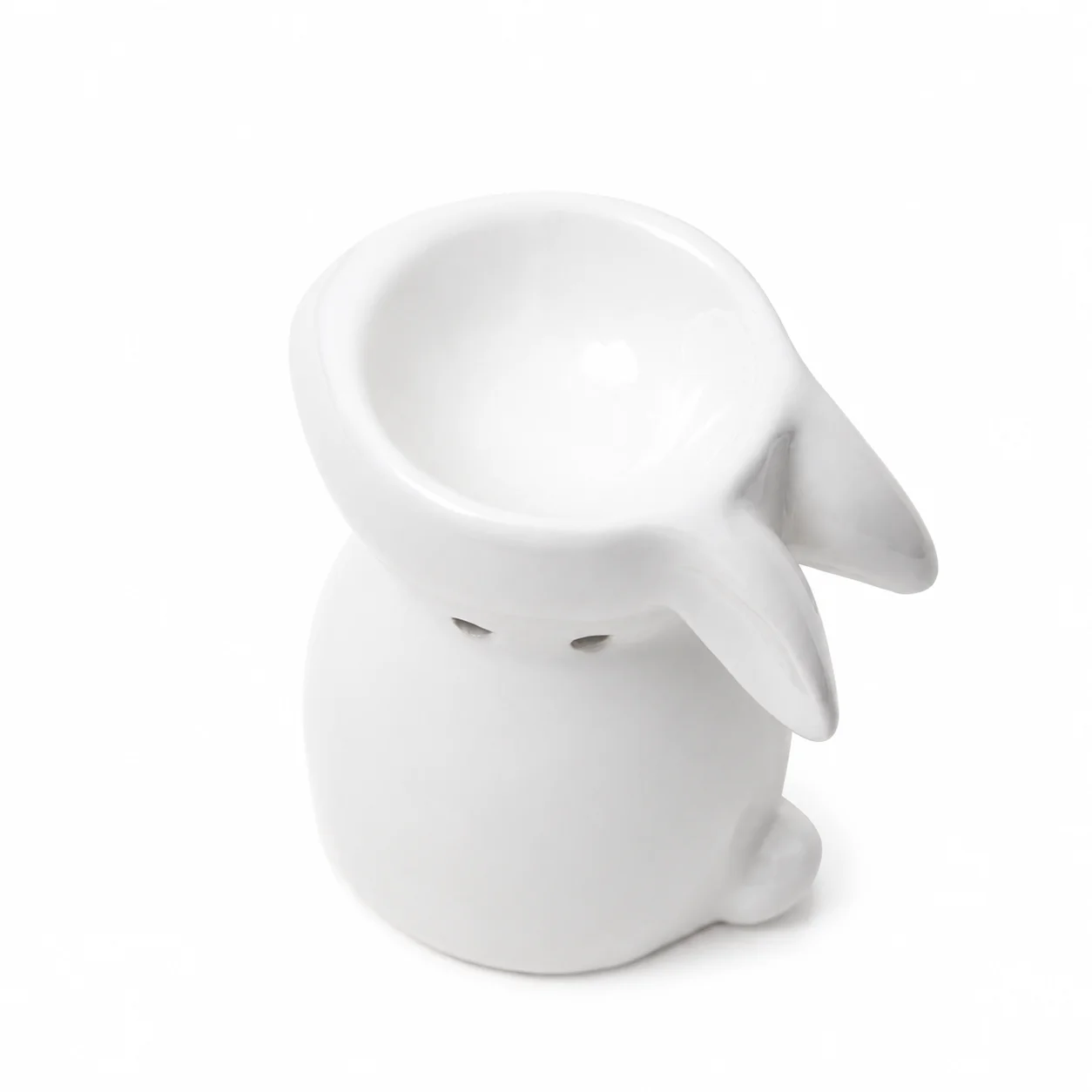 White Ceramic Bunny Burner White Ceramic Bunny Burner