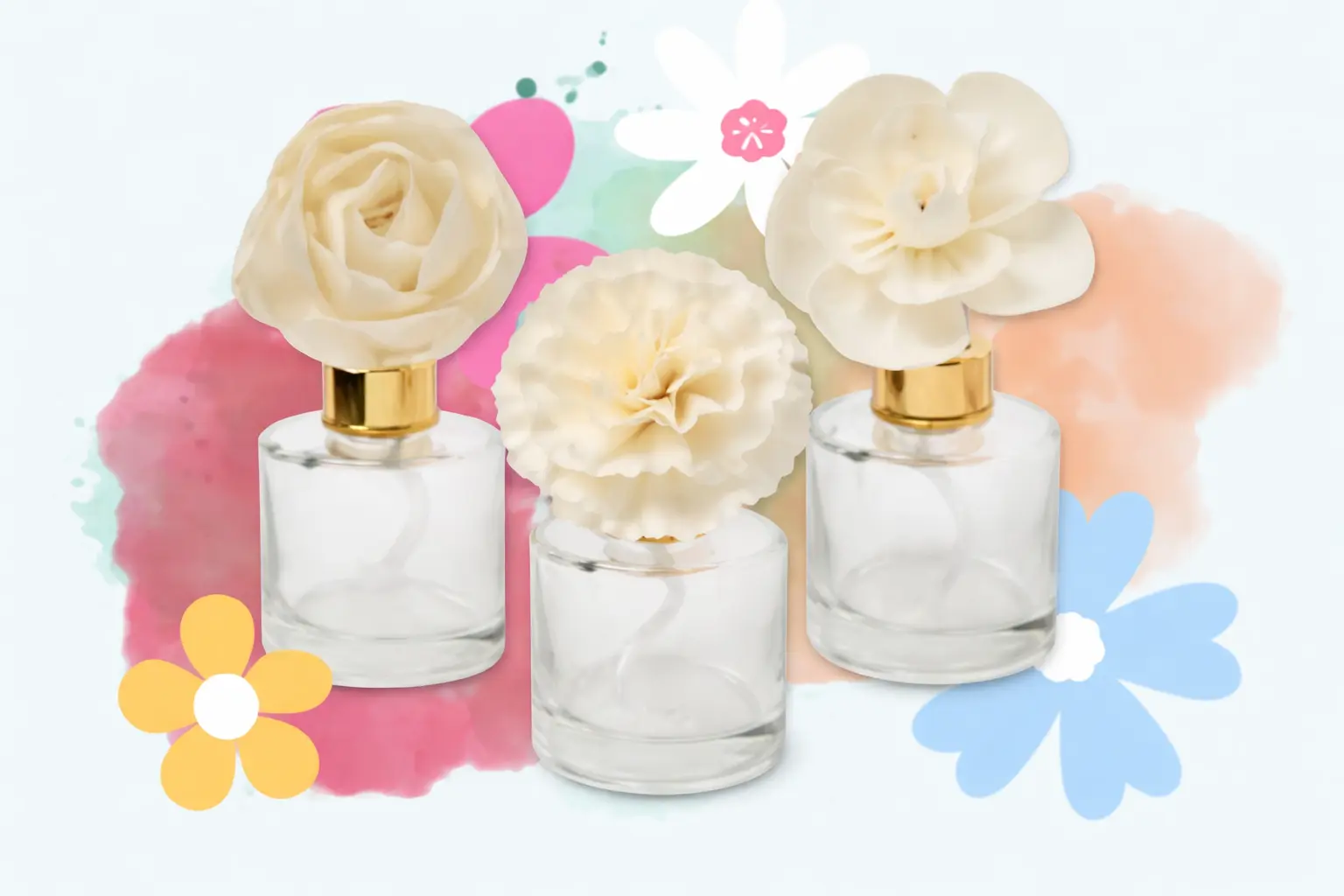Spring Flower Reed Diffusers