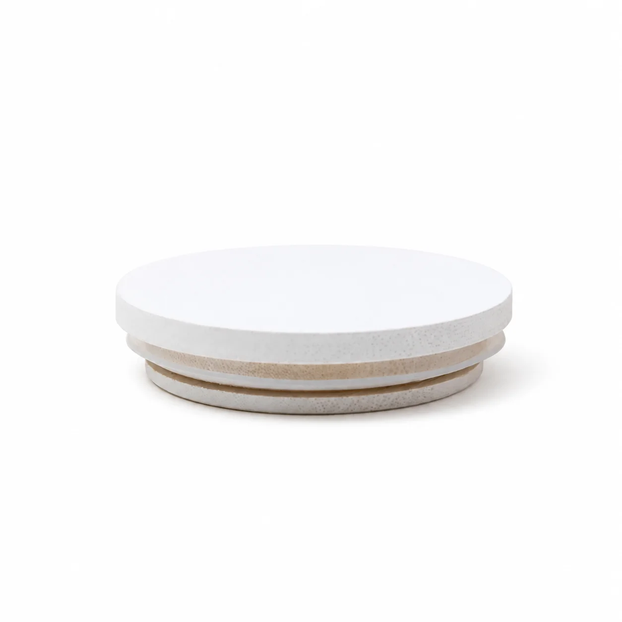 30cl White Wooden Lid 30cl White Wooden Lid