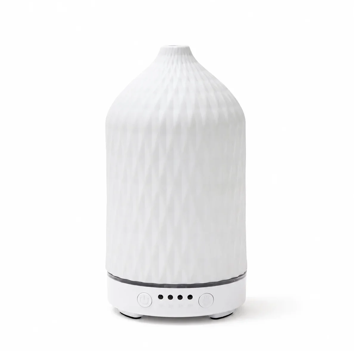 White Ceramic Ripple Electric Aroma Diffuser White Ceramic Ripple Electric Aroma Diffuser